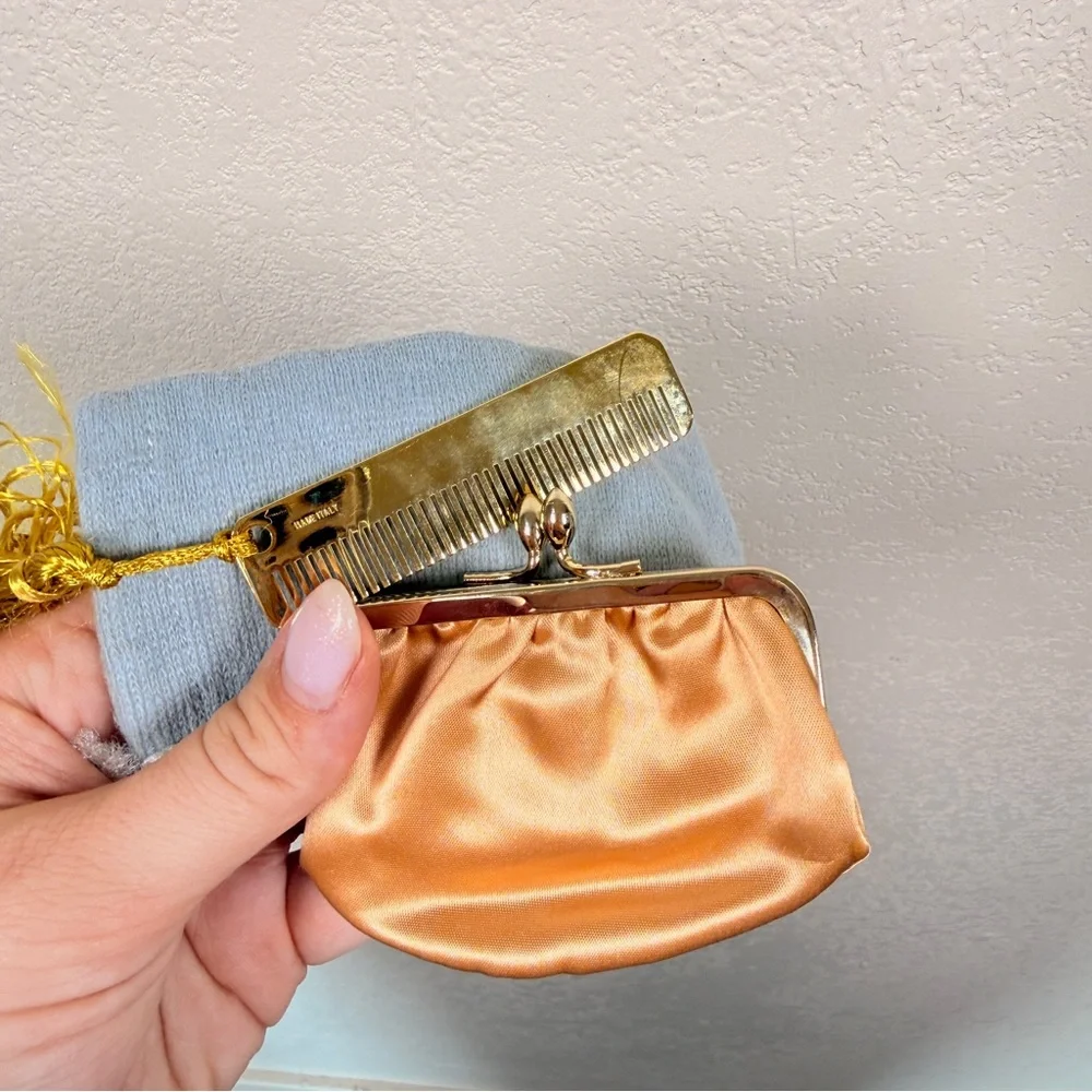 Judith Leiber Silver Lizard Clutch Gem Rhinestone Vintage - Picture 14 of 14